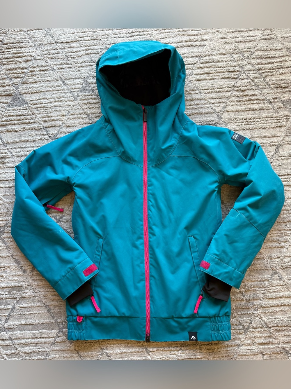 Ride Snowboarding Winter Jacket Snow Ski Women’s Small Teal Pink
